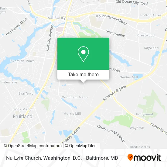 Nu-Lyfe Church map