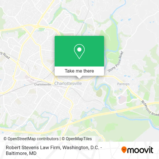 Robert Stevens Law Firm map