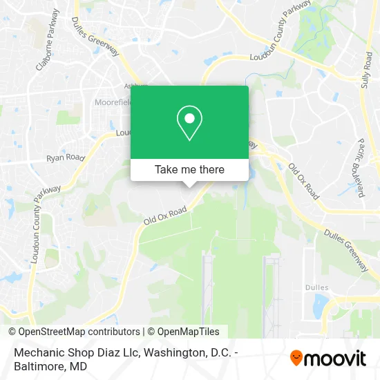 Mechanic Shop Diaz Llc map
