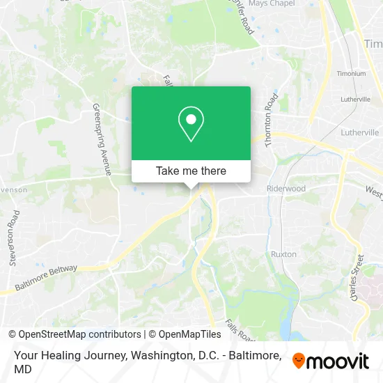 Your Healing Journey map