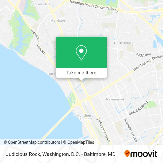 Judicious Rock map