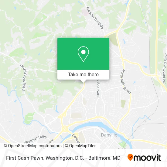 First Cash Pawn map