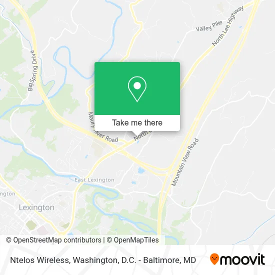 Ntelos Wireless map