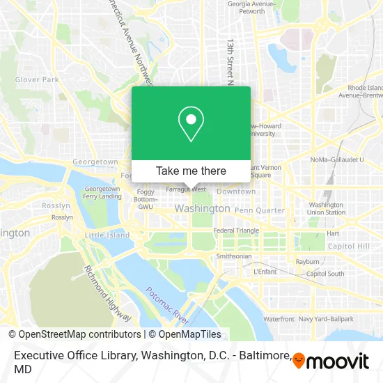Executive Office Library map