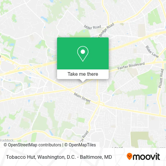 Tobacco Hut map