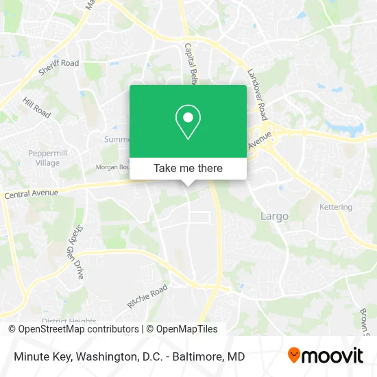 Minute Key map