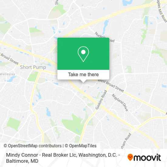 Mindy Connor - Real Broker Llc map