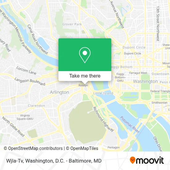 Wjla-Tv map