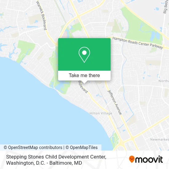 Stepping Stones Child Development Center map