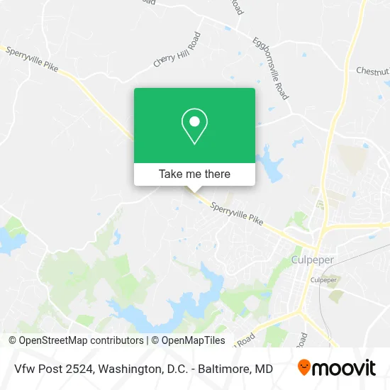 Vfw Post 2524 map