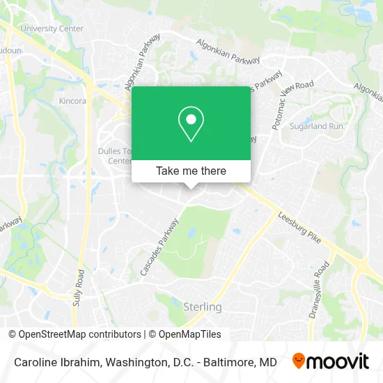 Caroline Ibrahim map