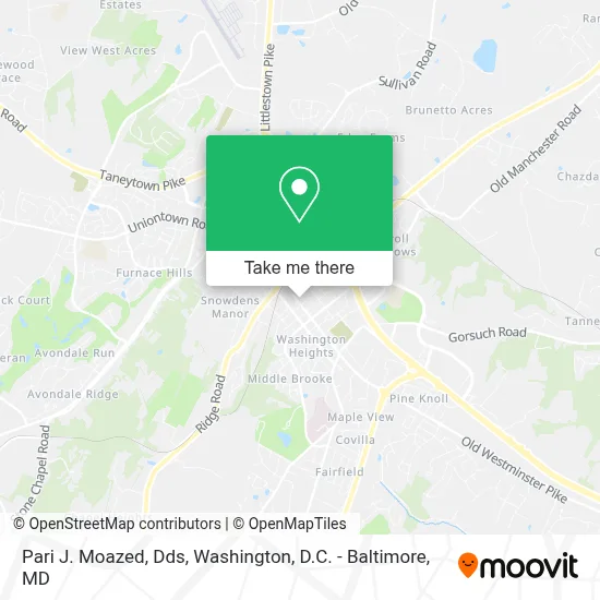 Pari J. Moazed, Dds map