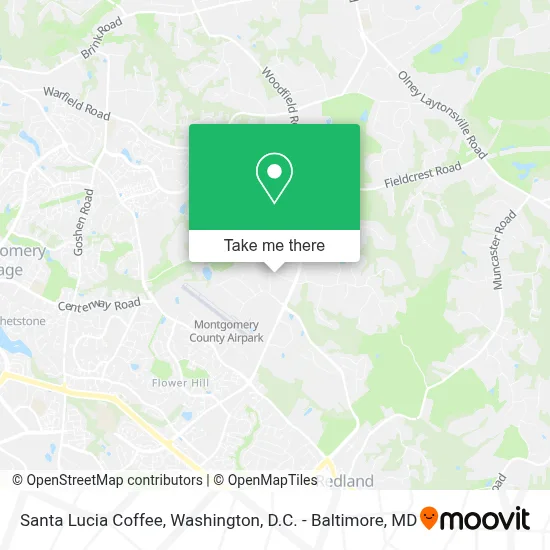 Santa Lucia Coffee map