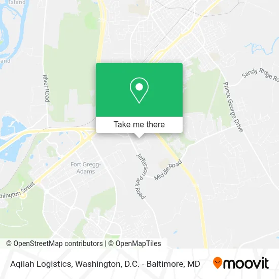 Aqilah Logistics map