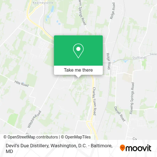 Devil's Due Distillery map