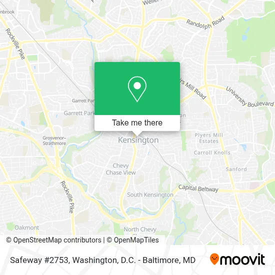 Safeway #2753 map