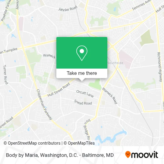 Body by Maria map