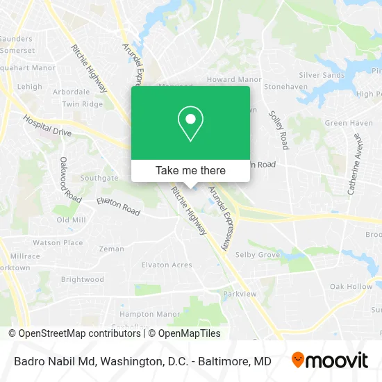 Badro Nabil Md map