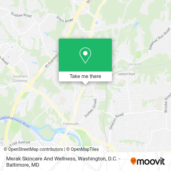 Merak Skincare And Wellness map