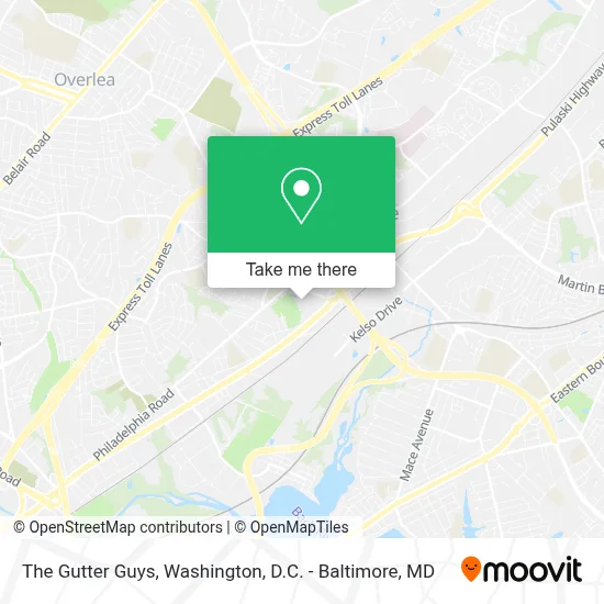The Gutter Guys map