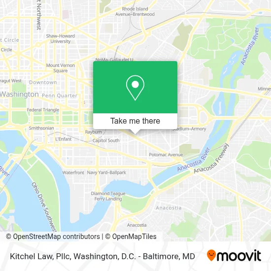 Kitchel Law, Pllc map