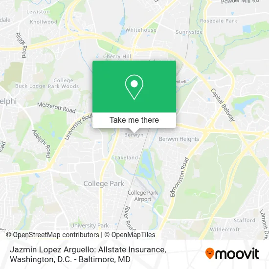 Jazmin Lopez Arguello: Allstate Insurance map