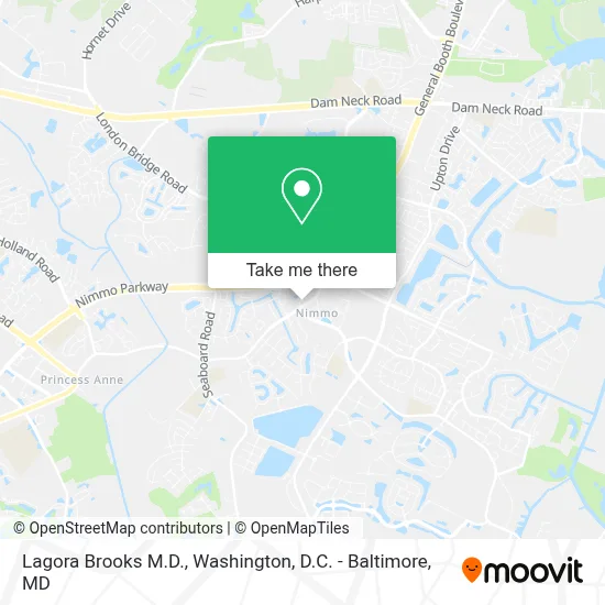 Lagora Brooks M.D. map