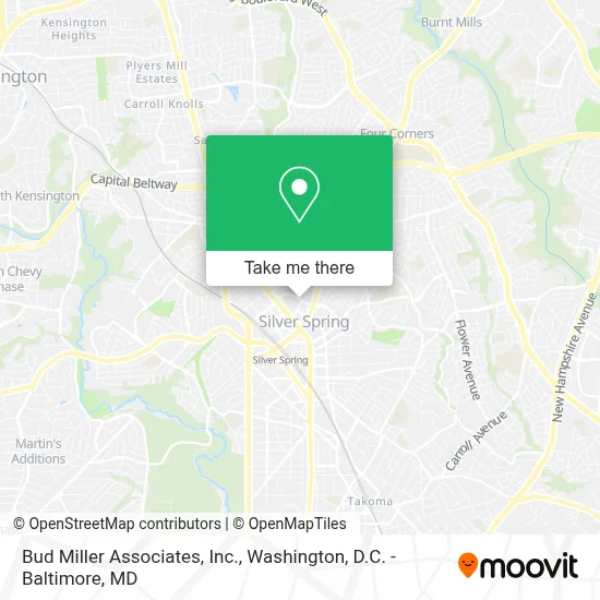 Bud Miller Associates, Inc. map