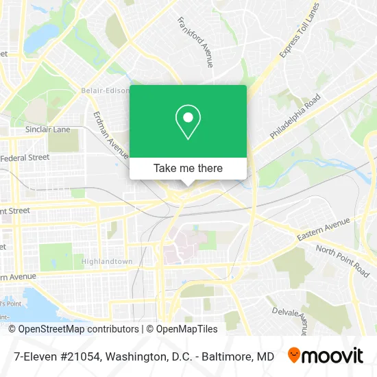 7-Eleven #21054 map