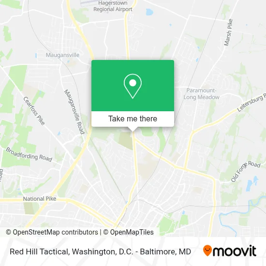 Red Hill Tactical map