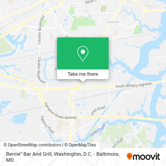Bernie" Bar And Grill map