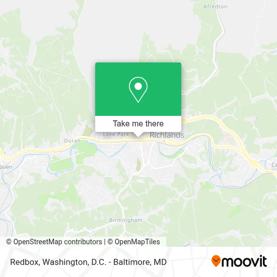 Redbox map