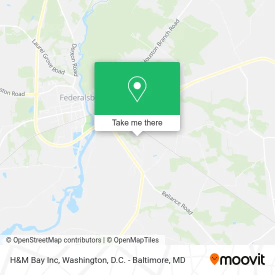 H&M Bay Inc map
