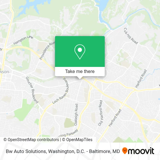 Bw Auto Solutions map