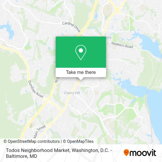 Todos Neighborhood Market map