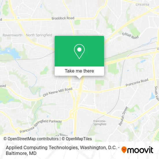 Applied Computing Technologies map