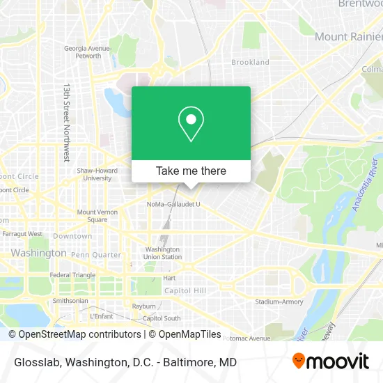 Glosslab map