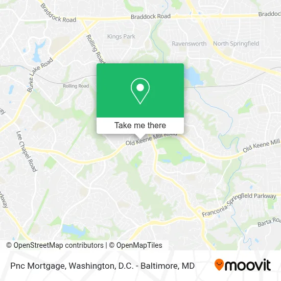 Pnc Mortgage map