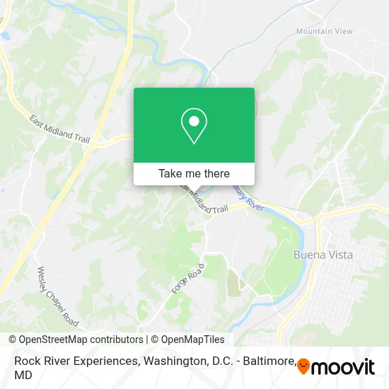 Rock River Experiences map