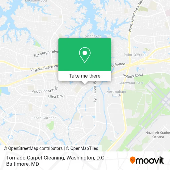 Tornado Carpet Cleaning map
