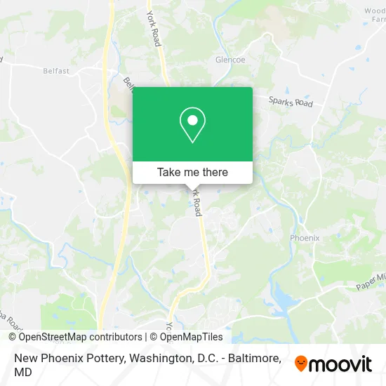 New Phoenix Pottery map