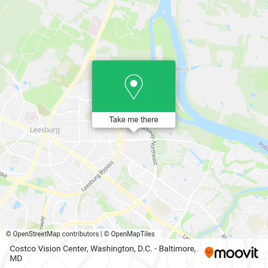 Costco Vision Center map
