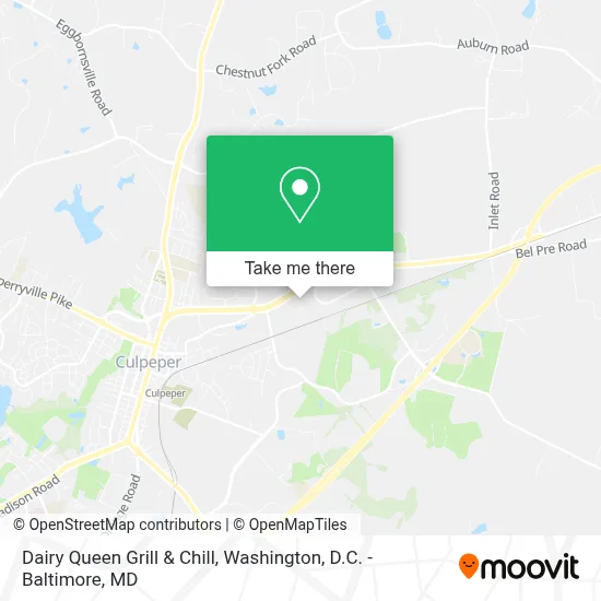 Dairy Queen Grill & Chill map