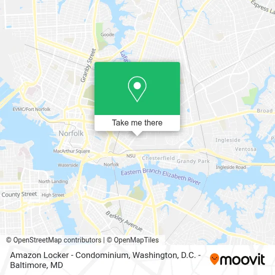 Amazon Locker - Condominium map