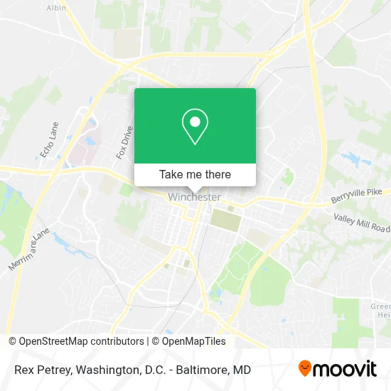 Rex Petrey map