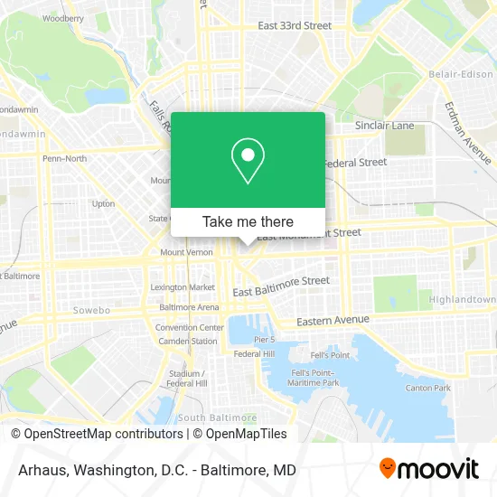 Arhaus map