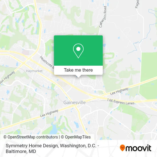 Symmetry Home Design map