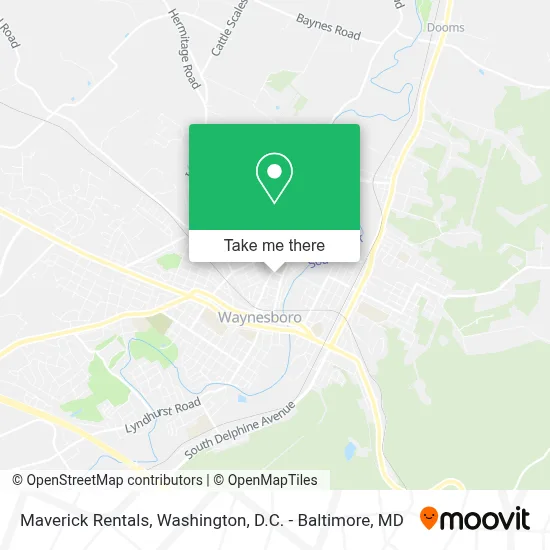 Maverick Rentals map