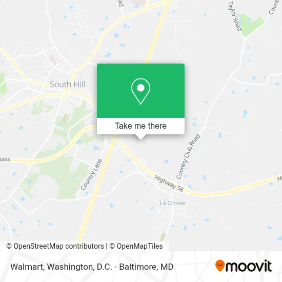 Walmart map