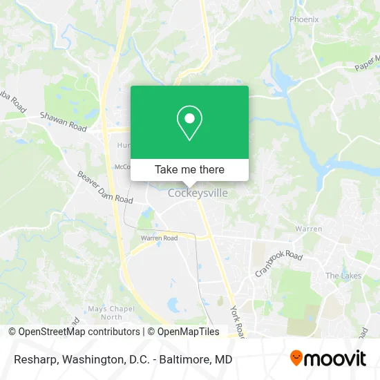 Resharp map